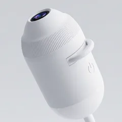 Render of the white SkyPlug projector head.